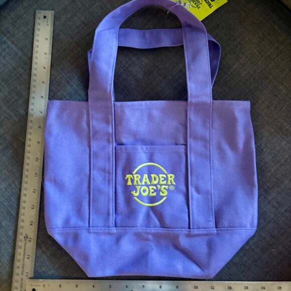 🎃 NWT Set of 4 Trader Joe's Trick or Treat Halloween Mini Tote Bags w/BONUS 🎃 - Picture 3 of 11